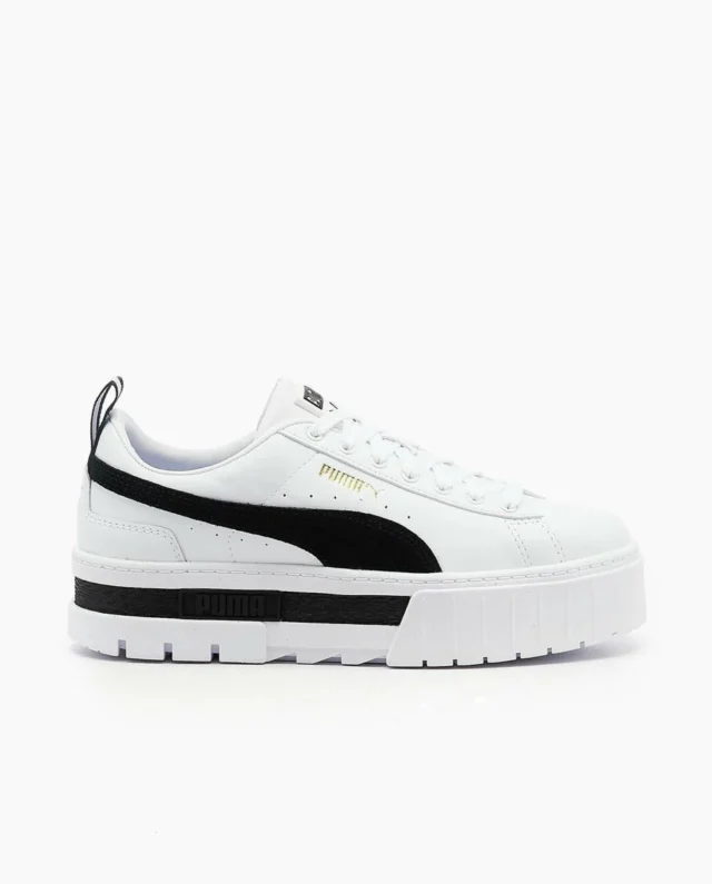 PUMA MAYZE WOMAN SNEAKERS WHITE-BLACK 391983 01 - PUMA