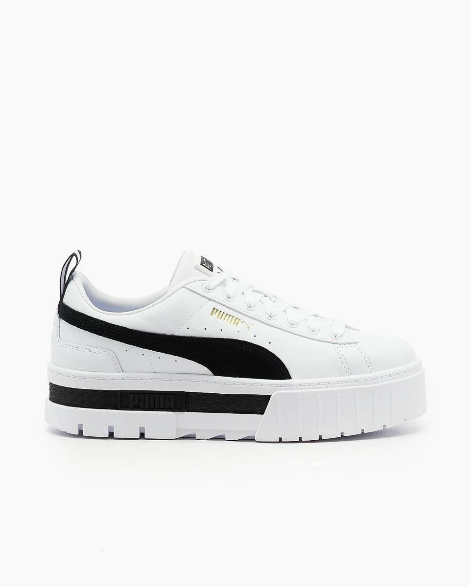 PUMA MAYZE WOMAN SNEAKERS WHITE-BLACK 391983 01 - PUMA