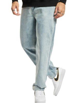 SOUTHPOLE SPRAY LOGO DENIM RETRO SP216 LTBLUE DESTROYED WASHED - SOUTHPOLE