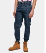 SOUTHPOLE DENIM WITH CARGO POCKETS SP244 INDIGO RAW
