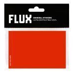 FLUX EGGSHELL STICKERS 50 PCS 7.4 x 10.5 CM RED