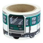 FLUX SYSTEM STICKERS PARIS METRO 200 PCS 14x7 CM
