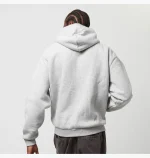 Karl Kani Chest Signature Essential Zip Hoodie Ash Grey KM-ZH011-013-03 - Image 4