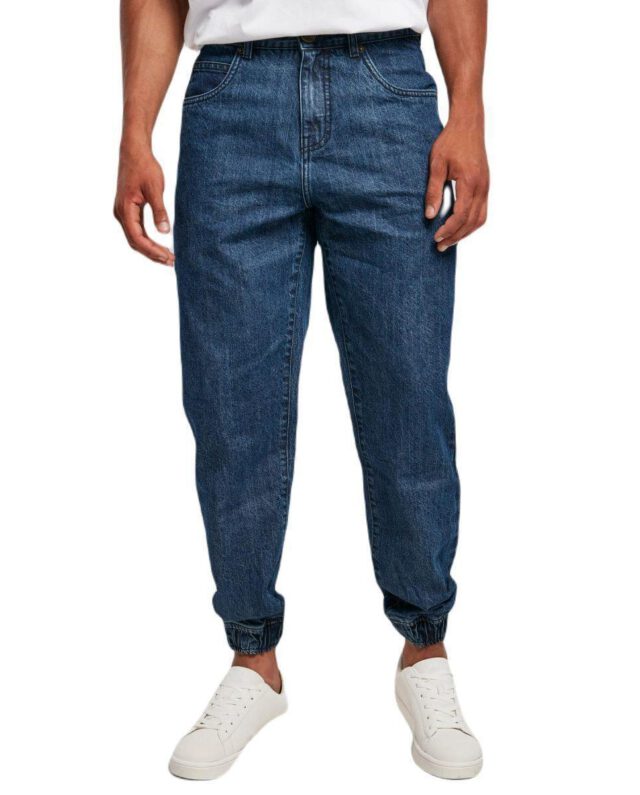 SOUTHPOLE DENIM JOGGING PANTS SP217 DARKBLUE WASHED - SOUTHPOLE