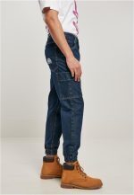 SOUTHPOLE DENIM WITH CARGO POCKETS SP244 INDIGO RAW - Image 5