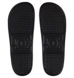 DC SHOES SLIDE SLIDER SANDALS ADYL100043 BKW BLACK - Image 4
