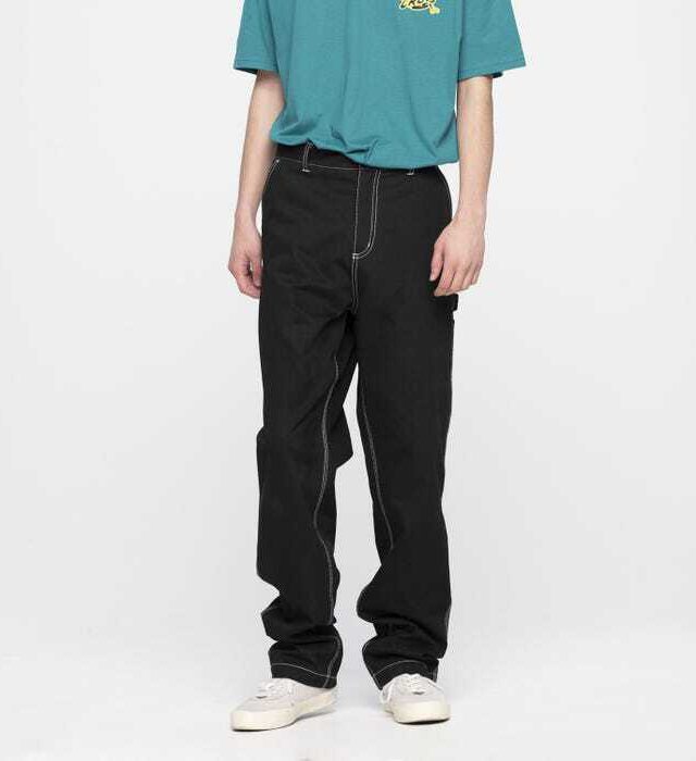 SANTA CRUZ CLASSIC PAINTERS PANT SCA-PNT-0916 BLACK - SANTA CRUZ
