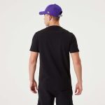 NEW ERA LA LAKERS NBA SCRIPT BLACK T-SHIRT 60332183 - Image 5