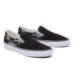 VANS UA CLASSIC REFLECTIVE FLAME SLIP-ON SHOES BLACK VN0A7Q5DBM81 - Image 3