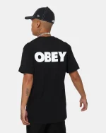 OBEY BOLD 2 CLASSIC TEE BLACK 165263016-BLK - Image 2