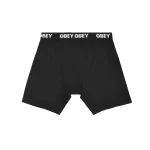 OBEY ESTABLISHED WORKS 2 PACK BOXERS BLACK - Image 8