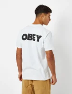 OBEY BOLD 2 CLASSIC TEE WHITE 165263016-WHT - Image 2