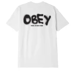 OBEY VISUAL DESIGN STUDIO CLASSIC TEE WHITE 165263415 WHT - Image 2