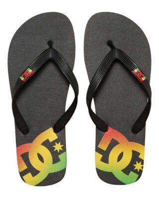 DC SHOES SPRAY FLIP-FLOPS RASTA