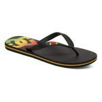 DC SHOES SPRAY FLIP-FLOPS RASTA - Image 2