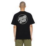 SANTA CRUZ OPUS DOT STRIPE AG T-SHIRT BLACK SCA-TEE-9133 - Image 2