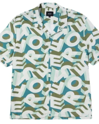 HUF ABECEDERIAN RESORT SHIRT MULTI