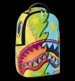 SPRAYGROUND SPLIT WEIRD DLX BACKPACK B5138 18” x 6” x 11.5”