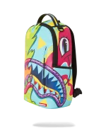 SPRAYGROUND SPLIT WEIRD DLX BACKPACK B5138 18” x 6” x 11.5” - Image 2