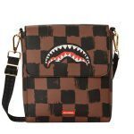 SPRAYGROUND SHARKS IN PARIS PAINTED MESSENGER SLING B5349 9″ x 6″ x 1.25″ - Image 2