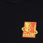 HUF GALAXYWIDE T-SHIRT BLACK - Image 3