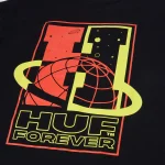 HUF GALAXYWIDE T-SHIRT BLACK - Image 4