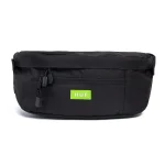 HUF HYDE WAIST BAG BLACK - Image 7