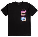 HUF MASTER PLAN T-SHIRT BLACK