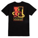 HUF GALAXYWIDE T-SHIRT BLACK - Image 2