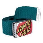 SANTA CRUZ CROP DOT BELT TEAL SCA-BEL-0192 122 cm