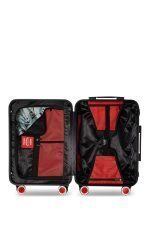 SPRAYGROUND SHARKS IN PARIS PAINTED CARRY-ON LUGGAGE CL187 21.5” x  13.74“ x  8.66” - Image 3