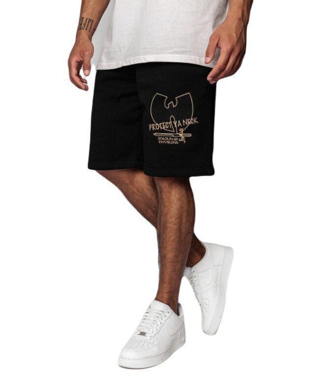 WU WEAR PYN ANNIVERSARY SWEATSHORT BLACK