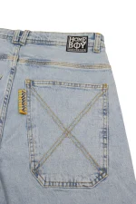 HOMEBOY X-TRA MONSTER DENIM SHORTS MOON 01SH1079-79 - Image 3