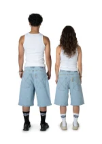HOMEBOY X-TRA MONSTER DENIM SHORTS MOON 01SH1079-79 - Image 10