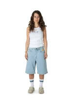 HOMEBOY X-TRA MONSTER DENIM SHORTS MOON 01SH1079-79 - Image 8