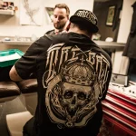 TRIBAL GEAR HUIT1 SKULLKING T-SHIRT BLACK - Image 2