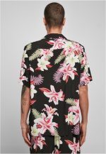 URBAN CLASSICS VISCOSE AOP RESORT SHIRT TB4150 DARKJUNGLE - Image 3