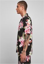 URBAN CLASSICS VISCOSE AOP RESORT SHIRT TB4150 DARKJUNGLE - Image 2