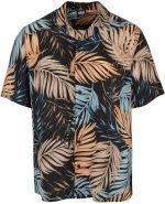 URBAN CLASSICS VISCOSE AOP RESORT SHIRT TB4150 PALMFRONT - Image 2
