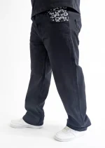 DADA SUPREME MINIMALIST LOOSE FIT JEANS BLACK DDEN004BLK