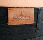 DADA SUPREME MINIMALIST LOOSE FIT JEANS BLACK DDEN004BLK - Image 7