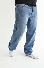 DADA SUPREME MINIMALIST LOOSE FIT JEANS BLUE DDEN004BLU