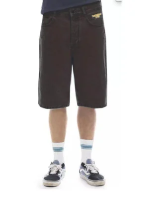 HOMEBOY X-TRA BAGGY SHORTS WASHED BLACK 01SH0384-84