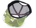 INDEPENDENT SPAN MESHBACK TRUCKER CAP CAMO/BLACK - Image 2