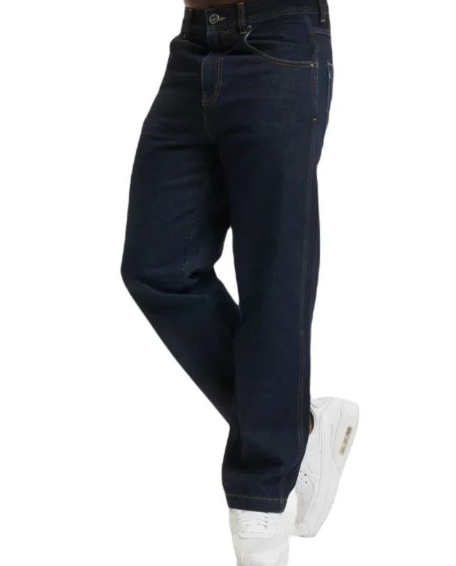 DANGEROUS DNGRS LOOSE FIT JEANS DARK BLUE - Dangerous DNGRS