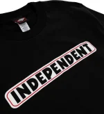Independent Bar Logo T-Shirt Black - Image 2