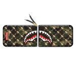 SPRAYGROUND $ PATTERN OVER CAMO WALLET W5553 3”x 4.5”x 0.75” - Image 2