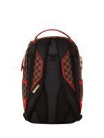 SPRAYGROUND RED SHARKS IN PARIS DLXSV BACKPACK (B5501) 18” x 6” x 11.5” - Image 3