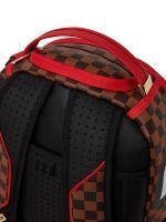 SPRAYGROUND RED SHARKS IN PARIS DLXSV BACKPACK (B5501) 18” x 6” x 11.5” - Image 8