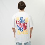 KARL KANI SMALL SIGNATURE PRINT TEE WHITE KM232-032-2 - Image 2